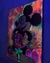 Quadro Golden Mickey Neon - Raggo Art