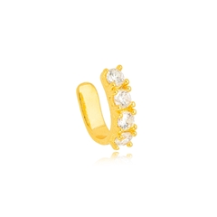 Piercing Fake Cravejado Cristal | 92189 - comprar online