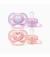 Avent Chupete Ultra Air Animales X2 (0-6M) Rosa