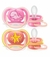 Avent Chupete Ultra Air Animales X2 (6-18M) Rosa/Naranja