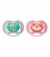 Avent Chupete Ultra Air Decorado X2 (18+) Rosa/Verde