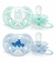 Avent Chupete Ultra Soft Decorado X 2 (0-6M) Verde/Azul