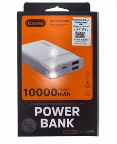 Carregador Portátil Power Bank 10000mAh Basike PN-985PD na internet