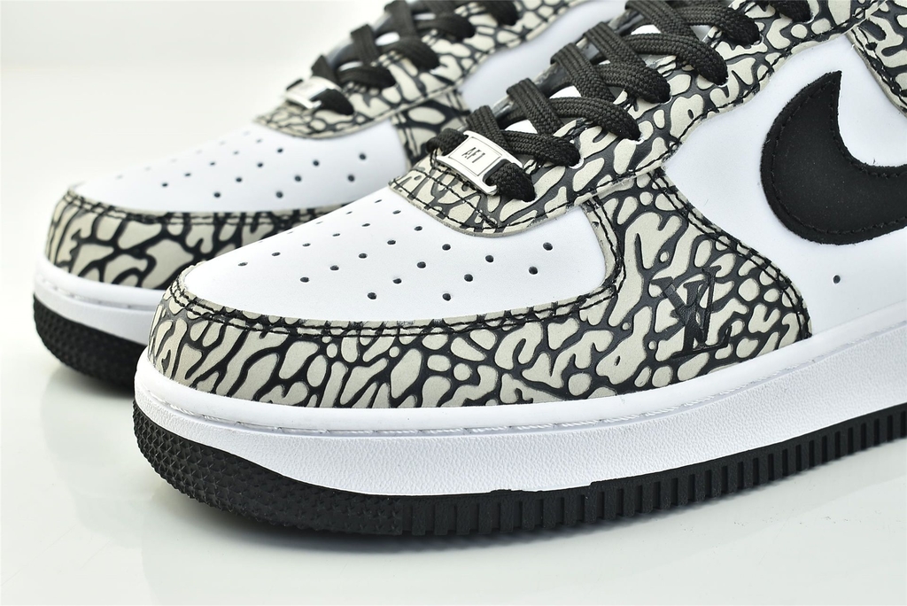 nike air force 1 zebra