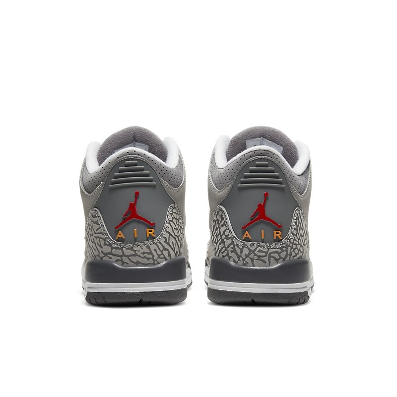 Air jordan 3 fashion cinza