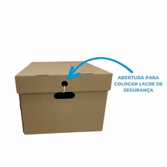 caixa de papelão para documentos