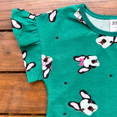 BLUSINHA INFANTIL MANGA DE BABADINHOS ALGODÃO COM ELASTANO - MODELO LÍVIA - comprar online