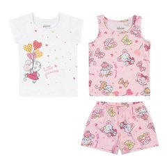 PIJAMA INFANTIL CORAÇÕES