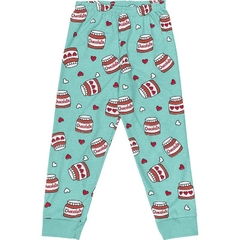 PIJAMA INFANTIL LONGO ESTAMPA GATINHA