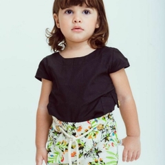 CONJUNTO INFANTIL LINHO FLORA - Tuca Pituca Moda Infantil