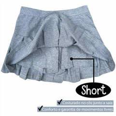 Imagem do SAIA SHORT INFANTIL RODADA PIQUÊ