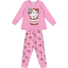 PIJAMA INFANTIL LONGO ESTAMPA GATINHA