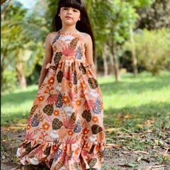 VESTIDO INFANTIL LONGO CELINE