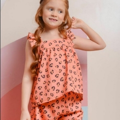 CONJUNTO INFANTIL ONÇINHA LULI - Tuca Pituca Moda Infantil