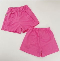 SHORT INFANTIL LINHO COM BABADO - comprar online