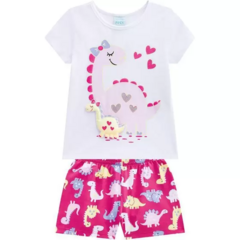 PIJAMA INFANTIL DINO9 - Tuca Pituca Moda Infantil