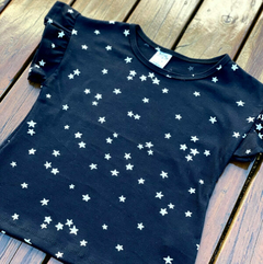 BLUSINHA INFANTIL MANGA DE BABADINHOS ALGODÃO COM ELASTANO - MODELO LÍVIA - loja online