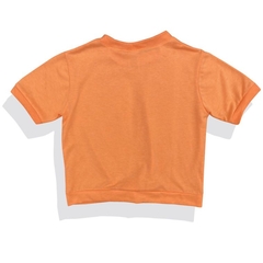 Imagem do BLUSA INFANTIL CROPPED COM TORÇÃO LISA