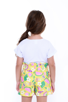 SHORT CLOCHARD INFANTIL SEM CINTO - loja online