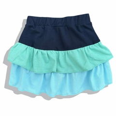 SAIA SHORT INFANTIL PIQUÊ TRICOLOR TONS NEON