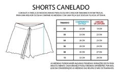 SHORT INFANTIL CANELADO - comprar online