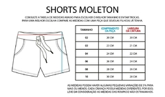 SHORTS INFANTIL MOLETINHO ESTAMPA TÊNIS - comprar online