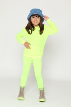 CALÇA LEGGING INFANTIL BRILHO CIRRÊ - Tuca Pituca Moda Infantil