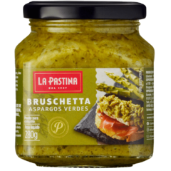 Bruschetta Aspargos Verdes - La Pastina 280gr