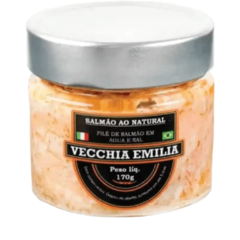 File De Salmão Agua e Sal - Vecchia Emilia 170gr