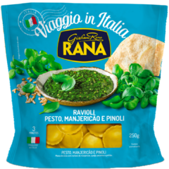 Ravioli Pesto Manjericão e Pinoli - Giovanni Rana 250Gr