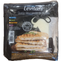 Queijo Mozzarella de Búfala Fatiado - Levitare 150gr