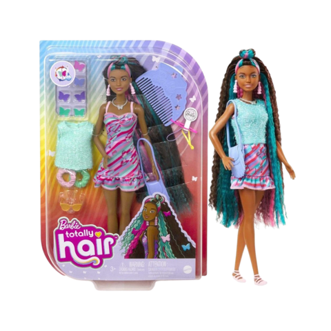 Barbie Busto Maquiagem Sparkle com Maquiagem Salão - Mattel