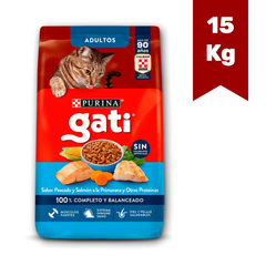 GATI GATO ADULTO [PESCADO Y SALMÓN] x 15Kg