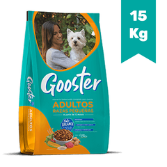 GOOSTER PERRO ADULTO RAZA PEQUEñA x 15Kg