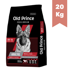 OLD PRINCE EQUILIBRIUM PERRO ADULTO RAZA MEDIANA Y GRANDE x 20Kg