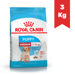 ROYAL CANIN PERRO CACHORRO MEDIUM x 3Kg