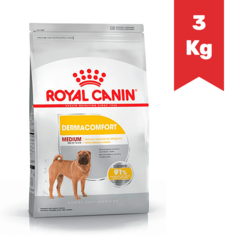 ROYAL CANIN PERRO MEDIUM DERMACONFORT x 3Kg