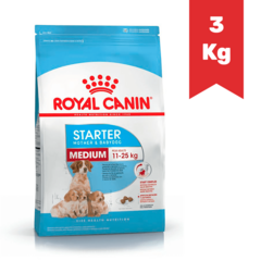 ROYAL CANIN PERRO STARTER MEDIUM x 3Kg