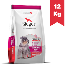 SIEGER PERRO SENIOR +7 AÑOS RAZA PEQUEÑA x 12Kg