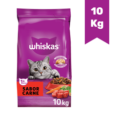 WHISKAS GATO ADULTO [CARNE] x 10Kg