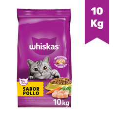 WHISKAS GATO ADULTO [POLLO] x 10Kg