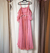 Vestido Cigana Babado Rosa - comprar online