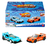 HPR91 HOT WHEELS DIECAST CONJUNTO 2 CARRINHOS DE FRICÇÃO SURPRESA