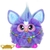 BR H FURBY FIG PURPLE F6743