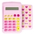 CALCULADORA 8 DIGITOS FLIP ESTAMPA FLOR - LETRON