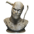 Escultura Busto Deadpool impresso 3D com acessórios incluso