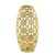 Vaso decorativo dourado 44 cm