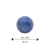 Esfera Quartzo Azul - Deccor Stone