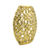 Vaso decorativo dourado 30 cm na internet