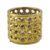 Vaso decorativo dourado redondo 16 cm na internet
